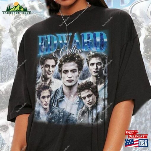 Edward Cullen Movie Shirt 2023 Vintage Retro 90S Style T-Shirt Bootleg Classic Graphic Hoodie Unisex