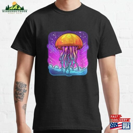 Electric Jellyfish Classic T-Shirt Sweatshirt