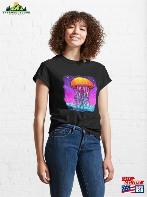 Electric Jellyfish Classic T-Shirt Sweatshirt