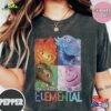 Elemental 2023 Disney Shirts Vintage Pixar Shirt Ember Wade Clod Grale Sweatshirt T-Shirt