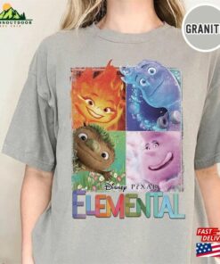 Elemental 2023 Disney Shirts Vintage Pixar Shirt Ember Wade Clod Grale Sweatshirt T Shirt 3