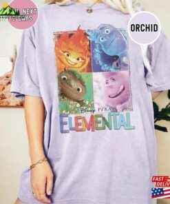 Elemental 2023 Disney Shirts Vintage Pixar Shirt Ember Wade Clod Grale Sweatshirt T Shirt 4