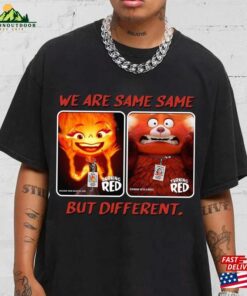 Elemental And Turning Red Disney Pixar Shirt Movie 2023 Sweatshirt Classic