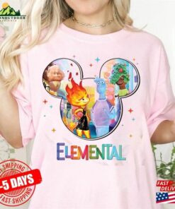 Elemental Cartoon 2023 Fire Water T-Shirt Classic Hoodie Elemental Cartoon 2023 Fire Water T-Shirt Classic Hoodie
