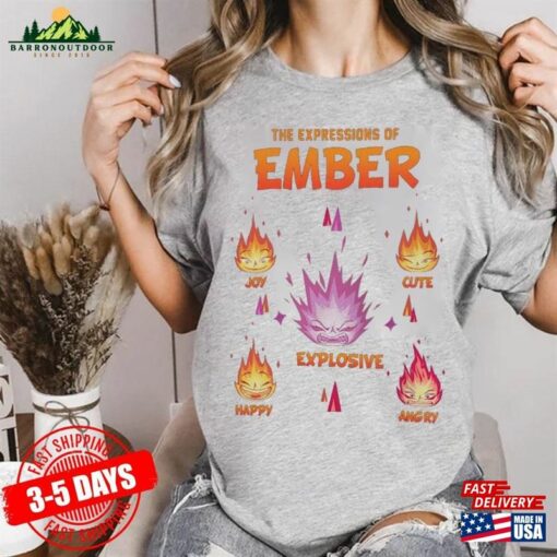 Elemental Ember T-Shirt Unisex Classic