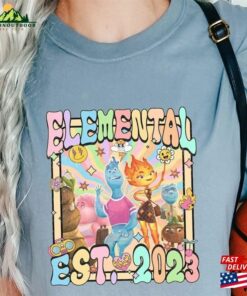 Elemental Est 2023 Shirt Disney Pixar Hoodie Unisex