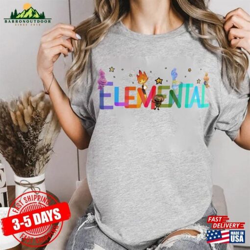 Elemental Funny Movie T-Shirt Hoodie Classic