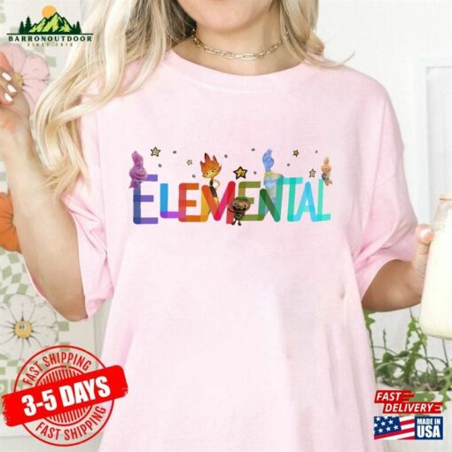 Elemental Funny Movie T-Shirt Hoodie Classic