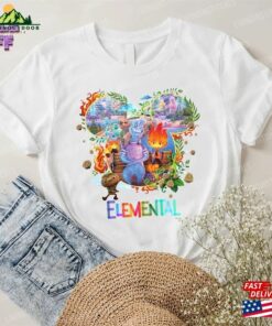 Elemental Movie Shirt Character Tee Disney Pixar Sweatshirt Hoodie
