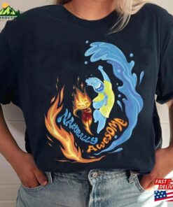 Elemental Shirt Naturally Awesome Ember Unisex Hoodie