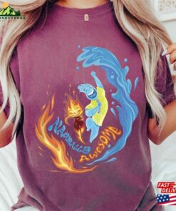 Elemental Shirt Naturally Awesome Ember Unisex Hoodie 3