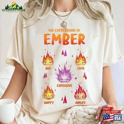 Elemental Shirt The Expressions Of Ember T-Shirt 2023 Sweatshirt