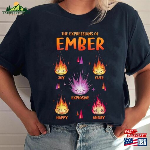 Elemental Shirt The Expressions Of Ember T-Shirt 2023 Sweatshirt