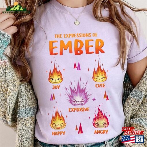 Elemental Shirt The Expressions Of Ember T-Shirt 2023 Sweatshirt