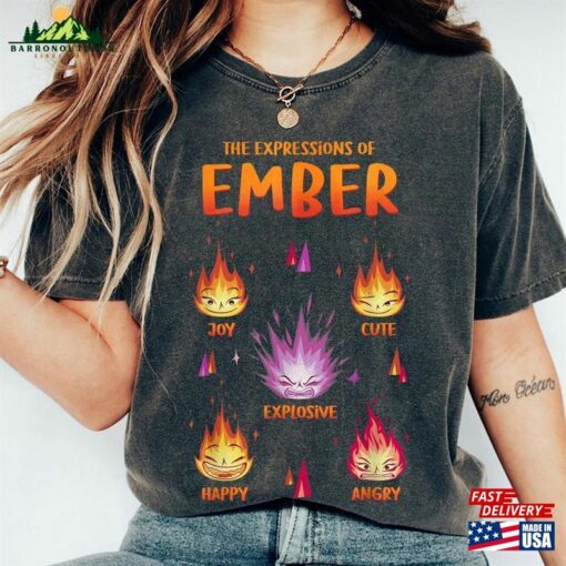 Elemental Shirt The Expressions Of Ember T-Shirt 2023 Sweatshirt