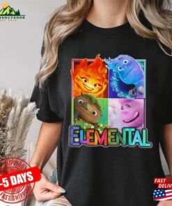 Elemental T Shirt Classic Unisex 3