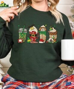 Elf Latte Christmas Shirts Movie Shirt Coffee Hoodie Sweatshirt 3