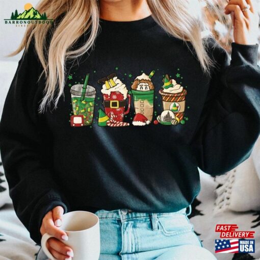 Elf Latte Christmas Shirts Movie Shirt Coffee Hoodie Sweatshirt