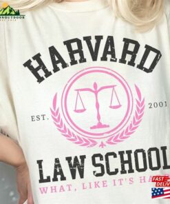 Elle Woods Comfort Colors T-Shirt Lawyer Shirt Gift Hoodie Sweatshirt