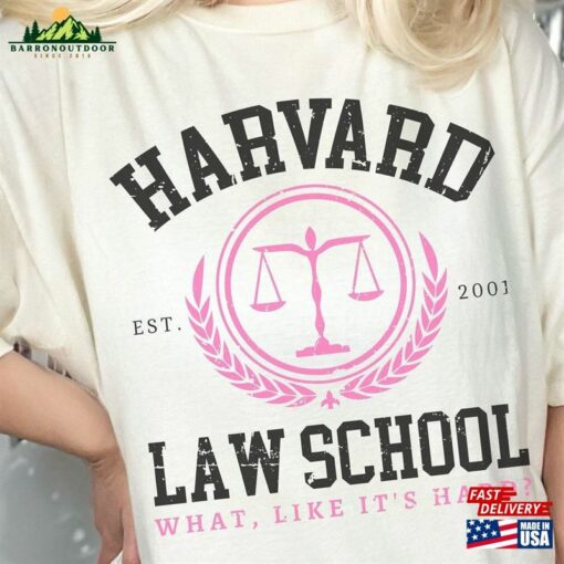 Elle Woods Comfort Colors T-Shirt Lawyer Shirt Gift Hoodie Sweatshirt