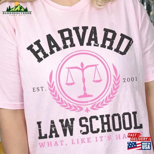 Elle Woods Comfort Colors T-Shirt Lawyer Shirt Gift Hoodie Sweatshirt