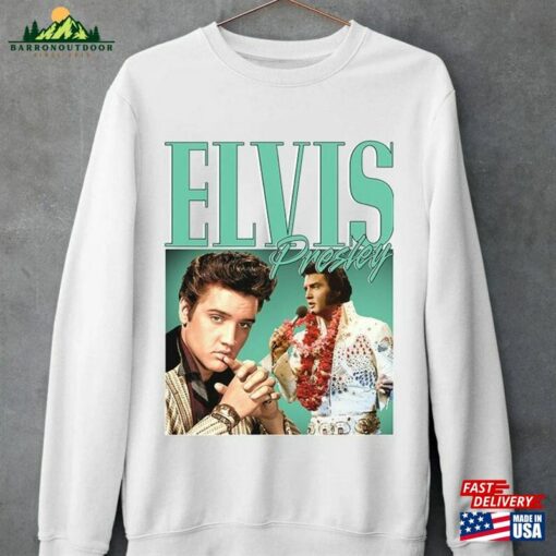 Elvis Presley Shirt Hoodie Sweatshirt Classic