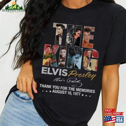 Elvis Presley Shirt Movie 2022 The King Unisex Classic