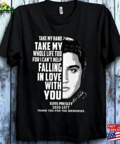 Elvis Presley Shirt Vintage Hoodie Sweatshirt Classic