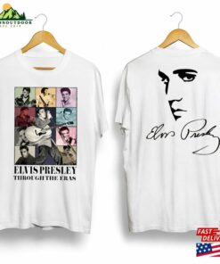 Elvis Presley Through The Eras Shirt Tour King Of Rock And Roll Music Hoodie Sweatshirt 3