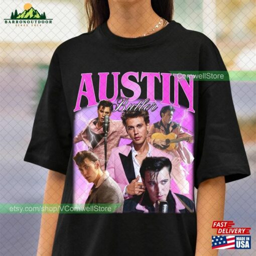 Elvis T-Shirt Austin Butler Shirt 2023 Movie Sweatshirt