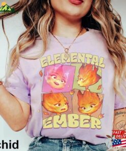 Ember Elemental Comfort Colors Shirt Vintage Disney Fire Embers Classic Hoodie