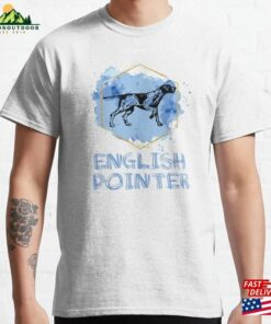 English Pointer Dog Classic T-Shirt Unisex