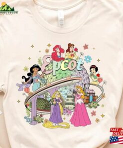 Epcot Princess Shirts Flower And Garden Festival 2023 Shirt Disney Event Hoodie Sweatshirt