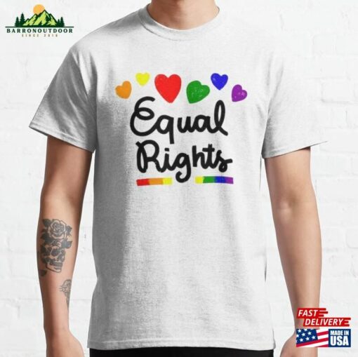 Equal Rights Gay Hoodie Classic