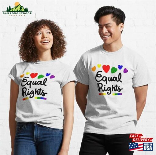 Equal Rights Gay Hoodie Classic