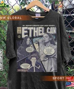 Ethel Cain Comic Shirt 90S Vintage Merch Art Preacher’s Daughter Album Concert Tour 2023 Graphic Tee Gift For Fan V2 Unisex Hoodie