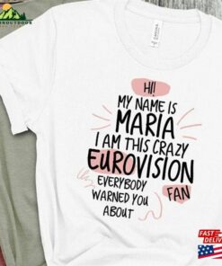 Eurovision Personalized T-Shirt Unisex Sweatshirt