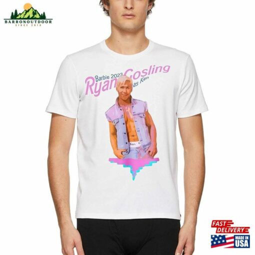 Eva Mendes Barbie 2023 Ryan Gosling As Ken T-Shirt (Digital Download) Psd Sweatshirt