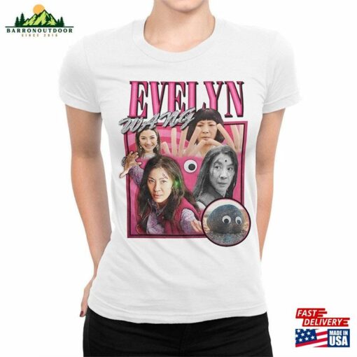 Evelyn Wang Everything Everywhere All At Once T-Shirt Michelle Yeoh Shirt Men Sweatshirt Unisex