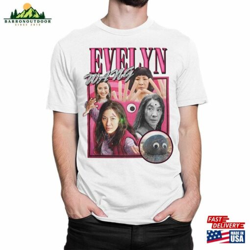 Evelyn Wang Everything Everywhere All At Once T-Shirt Michelle Yeoh Shirt Men Sweatshirt Unisex