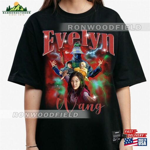 Evelyn Wang Everything Everywhere All At Once T-Shirt Michelle Yeoh Shirt Men Unisex