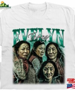 Evelyn Wang Shirt Vintage T Shirt Movie Oscars 2023 Hoodie Sweatshirt 3