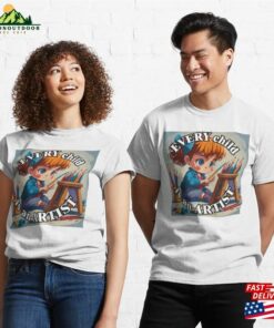 Every Child Is An Artist Illustration Classic T-Shirt Hoodie Unisex 2 Every Child Is An Artist Illustration Classic T Shirt Hoodie Unisex 3