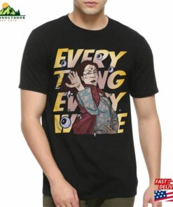 Everything Everywhere All At Once Art T-Shirt Michelle Yeoh Shirt Men Unisex Everything Everywhere All At Once Art T-Shirt Michelle Yeoh Shirt Men Unisex
