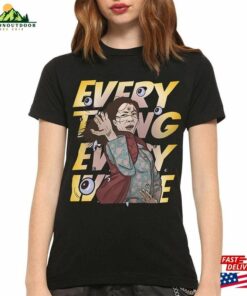 Everything Everywhere All At Once Art T-Shirt Michelle Yeoh Shirt Men Unisex