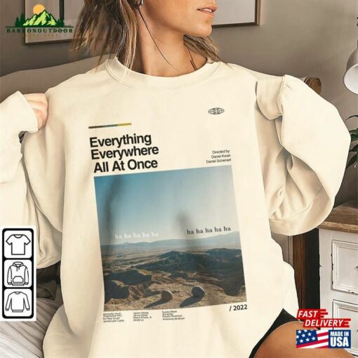 Everything Everywhere All At Once Minimalist Shirt Retro Movie Dan Kwan Sweatshirt Classic