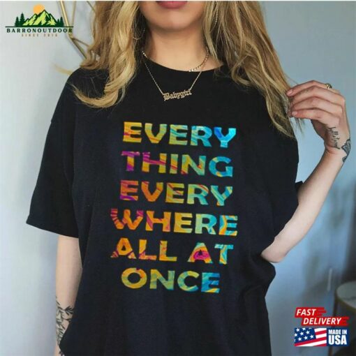 Everything Everywhere All At Once Movie Shirt Retro Vintage Film T-Shirt Sweatshirt