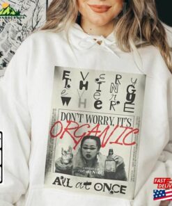 Everything Everywhere All At Once Newpaper Shirt Retro Movie Dan Kwan Classic Unisex