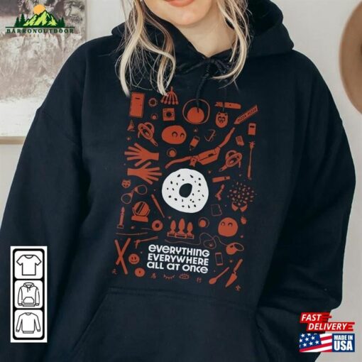 Everything Everywhere All At Once Shirt V4 Retro Movie Dan Kwan Classic Sweatshirt