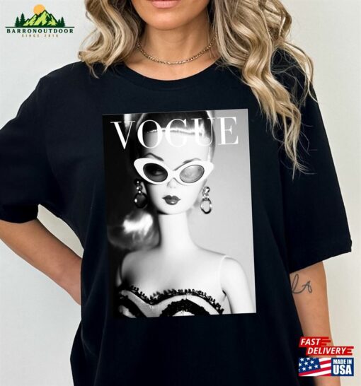 Fashion Doll Black And White Tee Classic T-Shirt